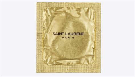 saint laurent condoms|Saint Laurent is selling condoms now